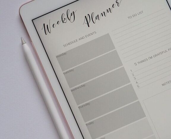 Simple Cleaning Schedule for the Whole Week